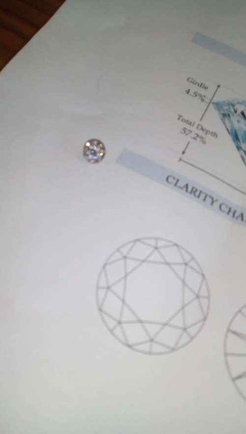 **IGL Certified 0.66ct Genuine Natural Diamond**