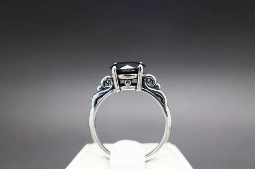 **REDUCED Genuine Natural Black Diamond Ring** 1.45ctw - $925 Appraisal Certificate!