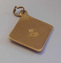 **9ct Gold Saint Christopher - Patron Saint of Travellers Pendant**