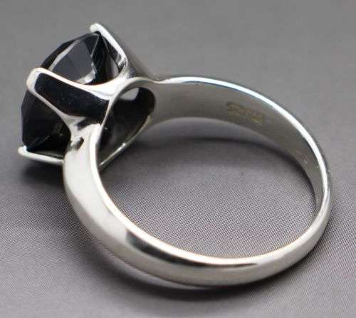 VALUE R34000 | HUGE 4.05CT GENUINE NATURAL BLACK DIAMOND RING | FREE USA APPRAISAL CERTIFICATE