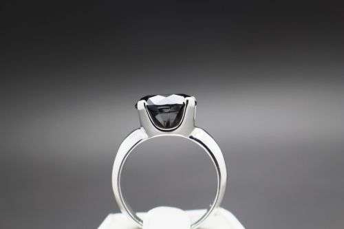 VALUE R34000 | HUGE 4.05CT GENUINE NATURAL BLACK DIAMOND RING | FREE USA APPRAISAL CERTIFICATE