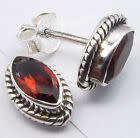 Genuine Natural Garnet Earrings
