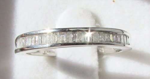 Genuine Diamond Gold Eternity Band Ring 0.30tcw - Beautiful