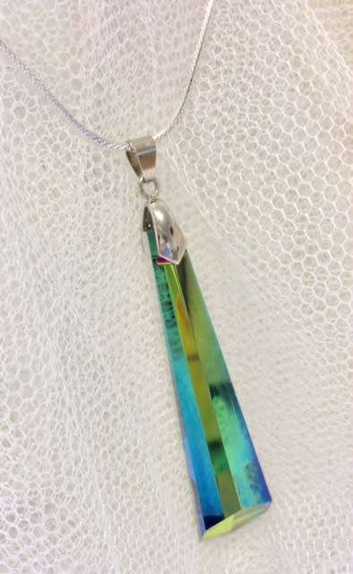 SALE 60MM RAINBOW CRYSTAL PENDANT - AMAZING COLOURS (PENDANT ONLY)