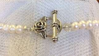 GENUINE CULTURED PEARL AND SEMI PRECIOUS NECKLACE