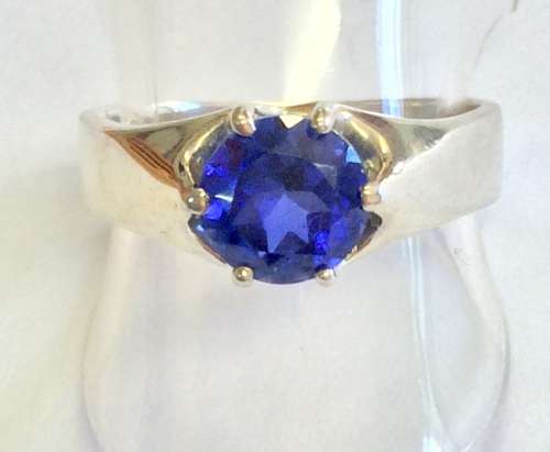 Tanzanite Solitaire Ring - Beautiful!