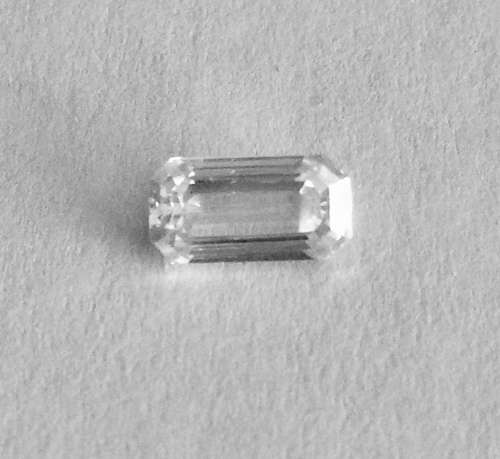 STOCK CLEARANCE SALE! 1.20ct White Emerald Cut Moissanite - Stunning!