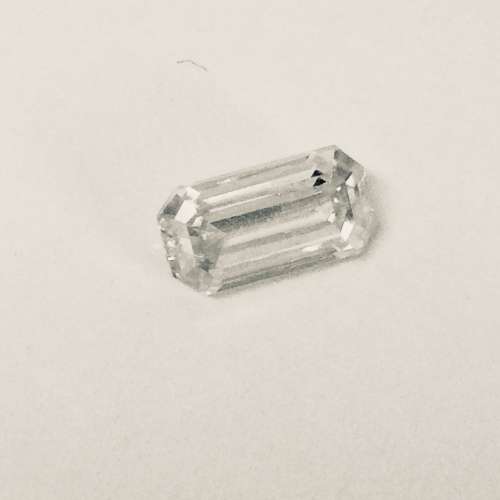 STOCK CLEARANCE SALE! 1.20ct White Emerald Cut Moissanite - Stunning!