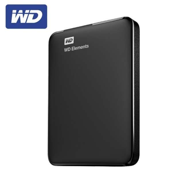 WD Elements 2.5" 2TB USB 3.0 | Compact External Hard Drive | 2000GB | Windows and Mac Compatible