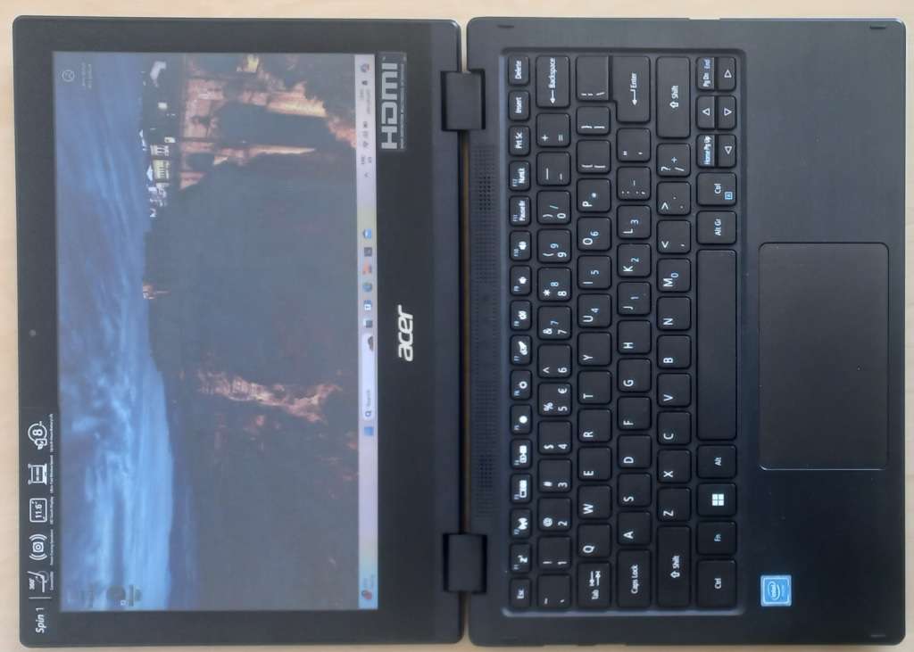 Acer Spin 1 2in1 Touch Screen Notebook