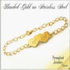 Triple Plated 24k Gold Bracelet *Free Engraving*