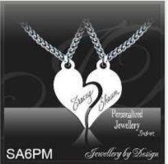 Perfect Match with Chain *Free Engraving*