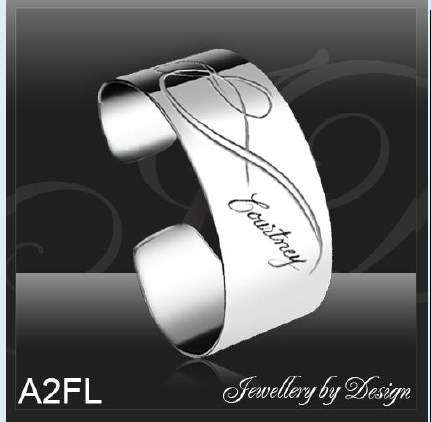 VALENTINES SPECIALS Open Ended Bracelet *Free Engraving*