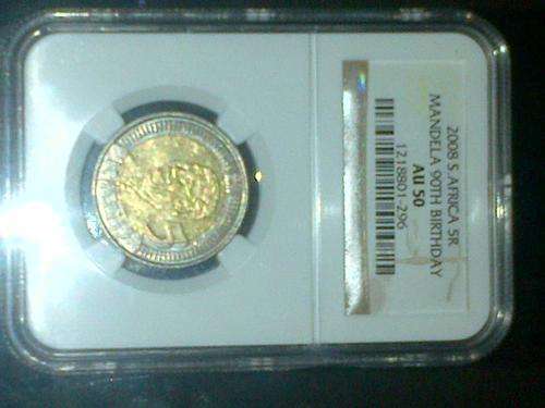 Wow!!! Rare AU 50-- 2008 Mandela birthday( cheapest on bob)