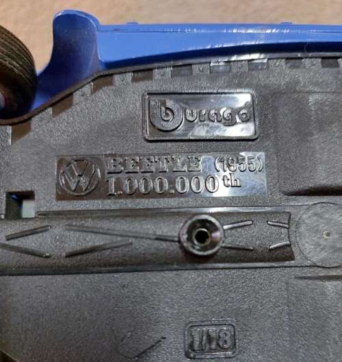 Bburago Beetle 1000 000th Anniversary.