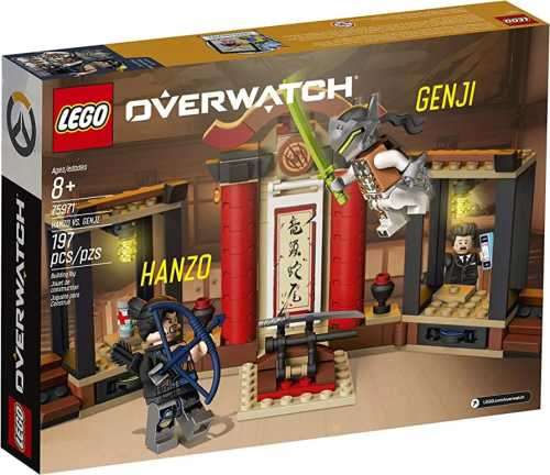 Lego Overwatch Hanzo vs Genji