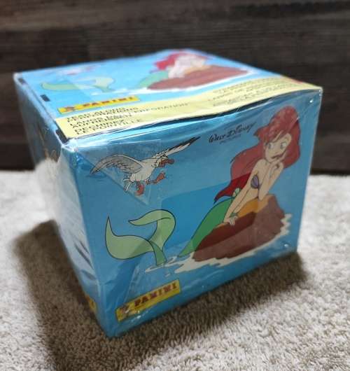 1990 Panini Disney`s Little Mermaid Collectible Stickers(Factory Sealed Box)