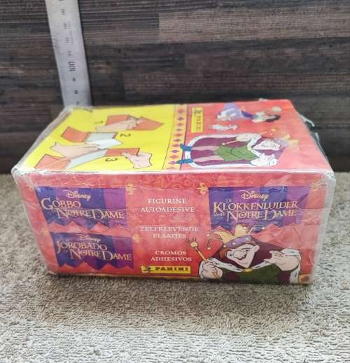 1996 Panini Disney`s The Hunchback of Notre Dame Collectible Stickers(Factory Sealed Box)