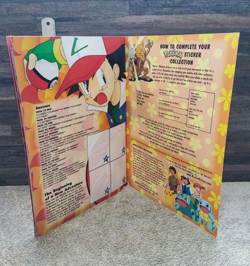 1999 Merlin`s by Topps Pokémon Sticker Album