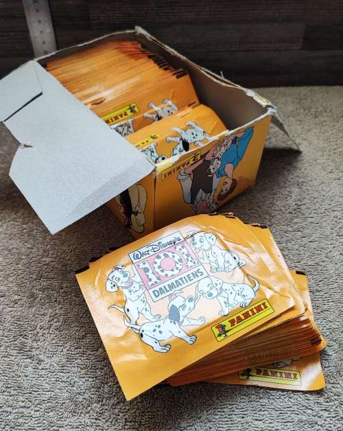1995 Panini Disney`s 101 Dalmatians The Animation Collectible Stickers(Factory Sealed)
