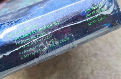 1995 Fleer Batman Forever Factory Sealed Box Collectible Cards