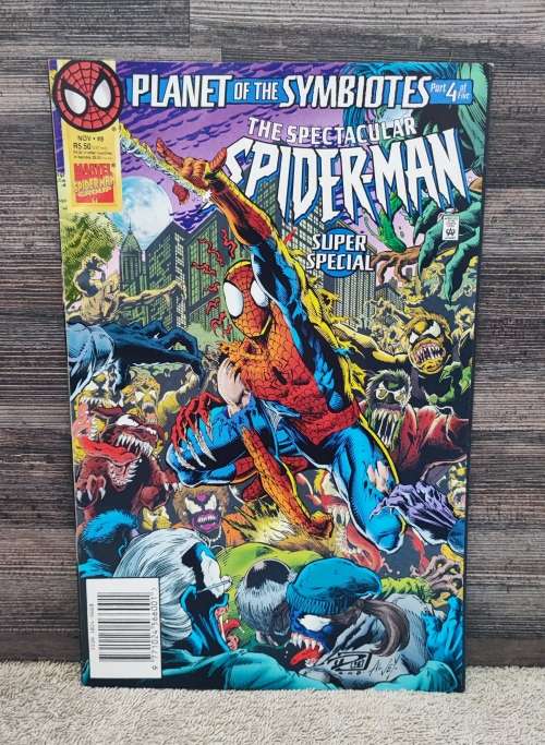 1995 Marvel Spiderman Comic Book Collection Planet of the Symbiotes Part 1 - 5