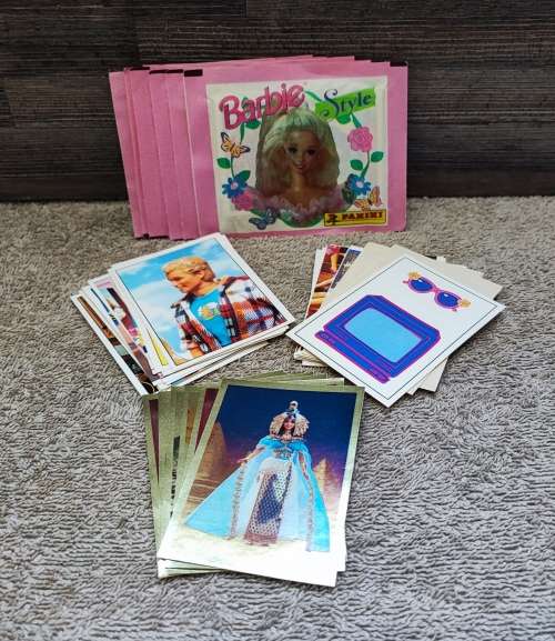 1995 Panini Mattel Barbie Collectible Stickers