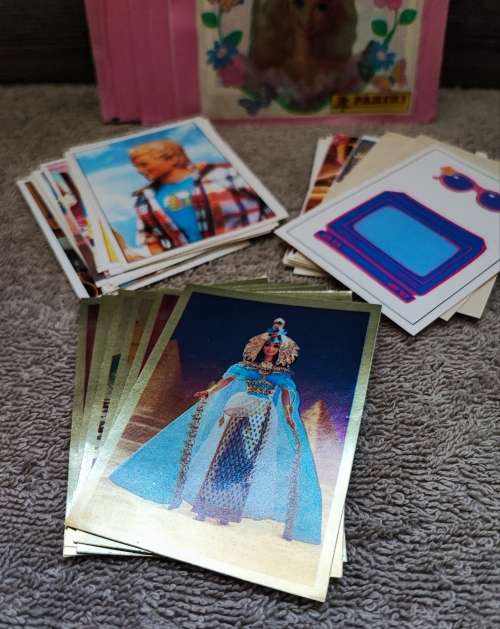1995 Panini Mattel Barbie Collectible Stickers