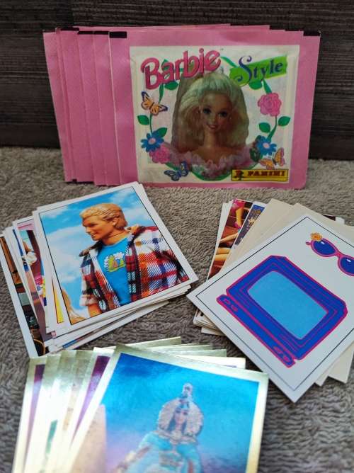 1995 Panini Mattel Barbie Collectible Stickers