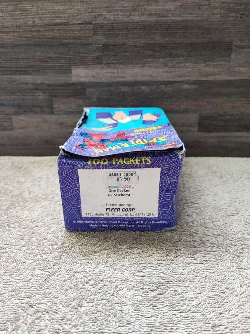 1995 Panini Marvel`s Spiderman Collectible Stickers