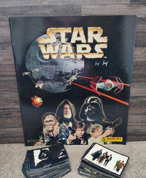 1996 Panini Star Wars Sticker Album & Complete Sticker Collection
