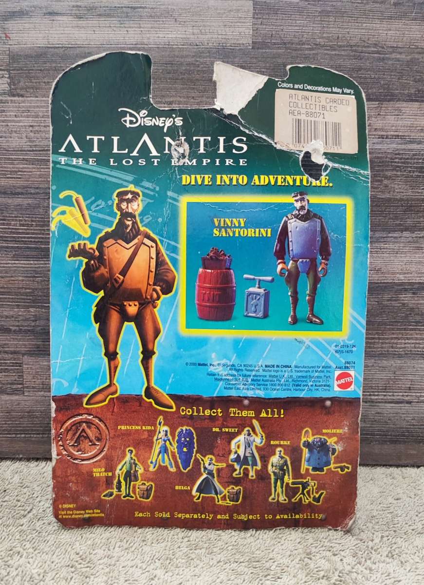2006 Mattel Disney`s Atlantis - Vinny Santorini