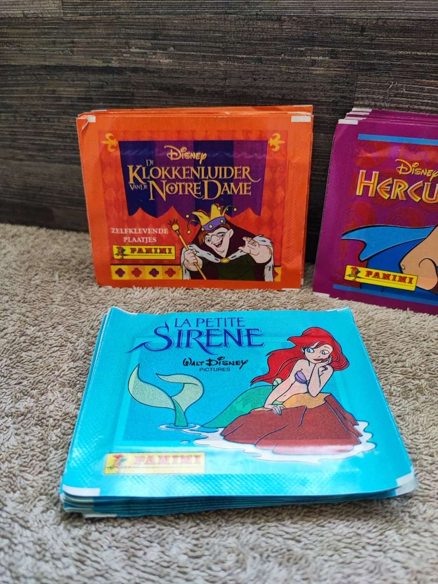 Vintage Panini Collectible Stickers