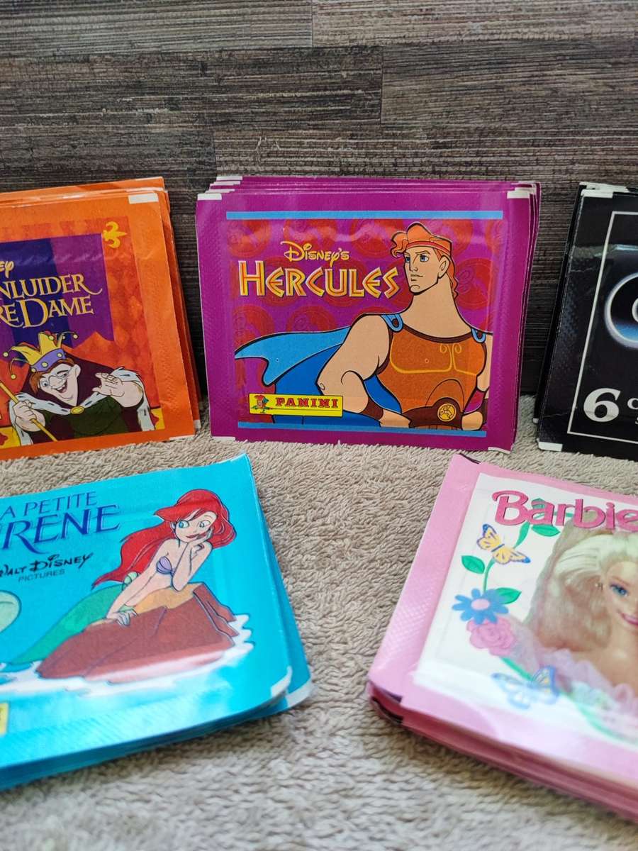 Vintage Panini Collectible Stickers