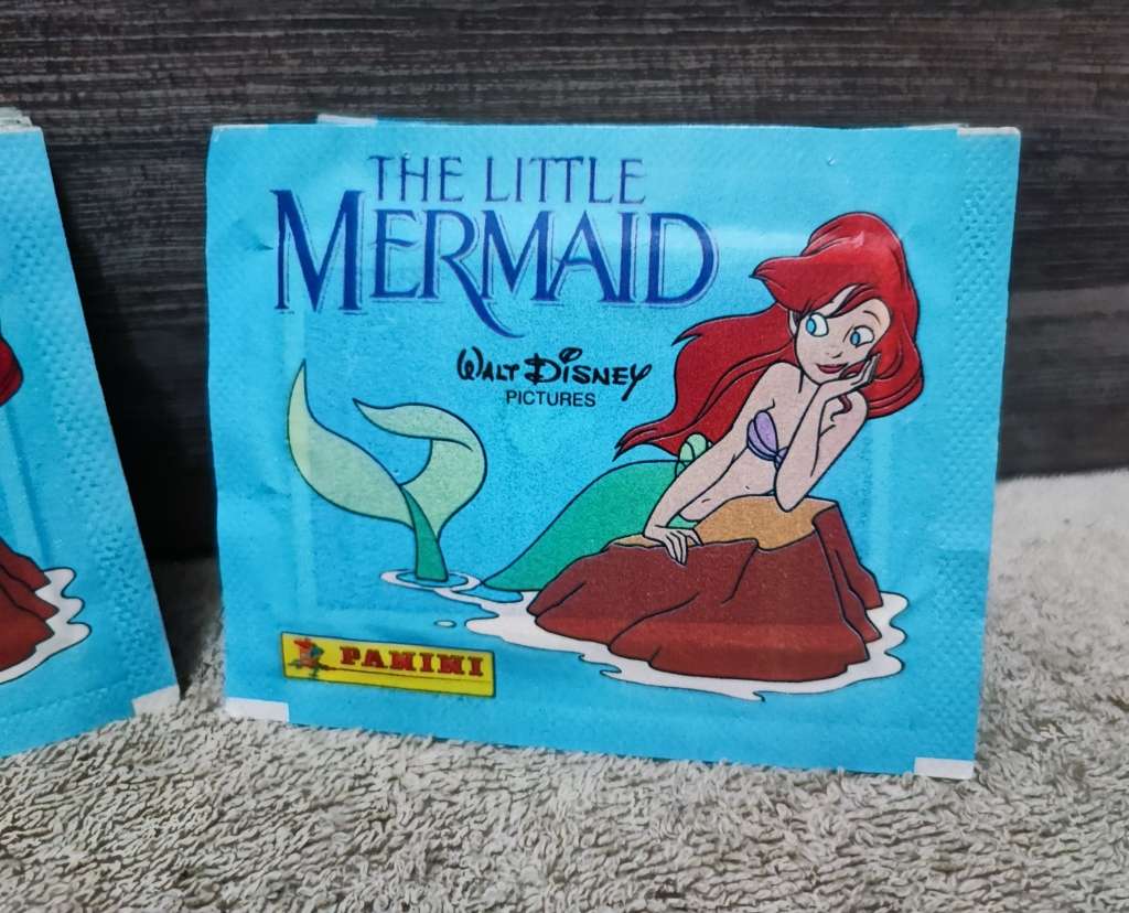 1990 Panini Disney`s Little Mermaid Collectible Stickers