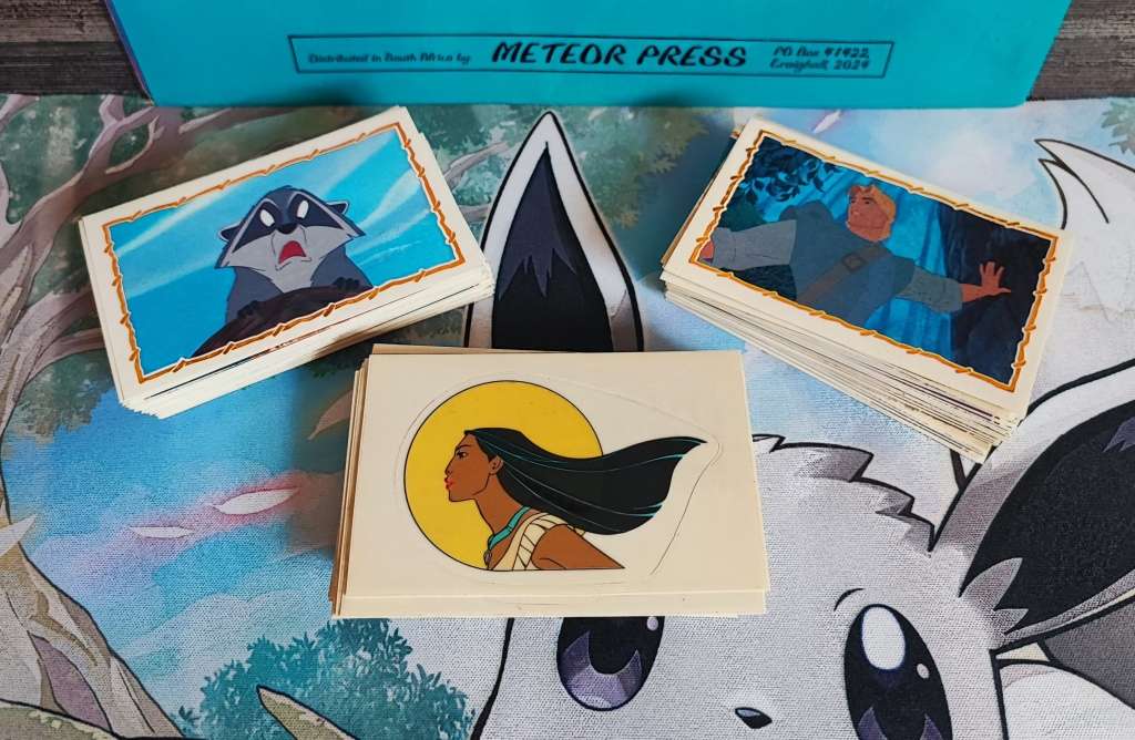 1995 Panini Disney`s Pocahontas Sticker Album & Collectible Stickers