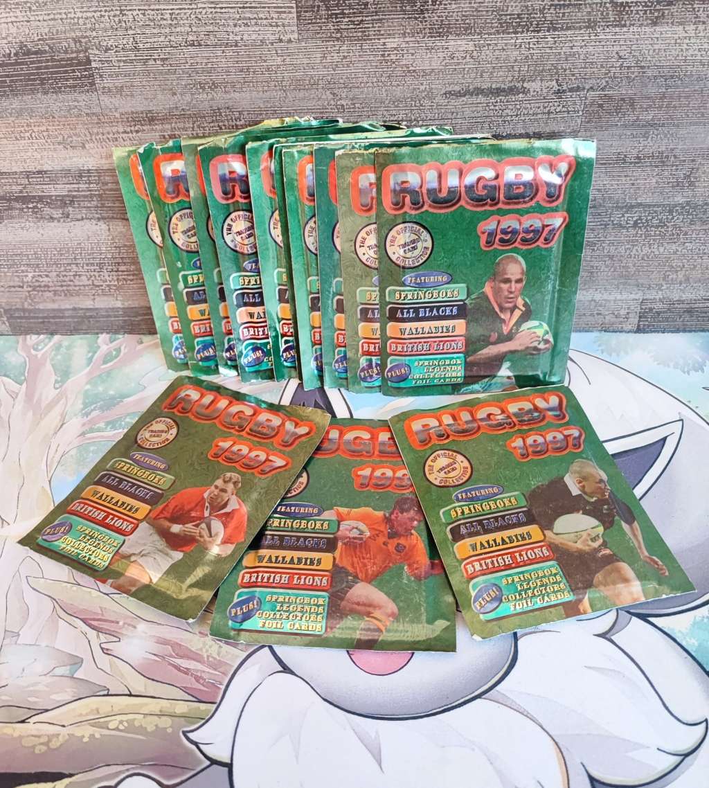1997 Panini Rugby Collectible Cards(Bid per packet)
