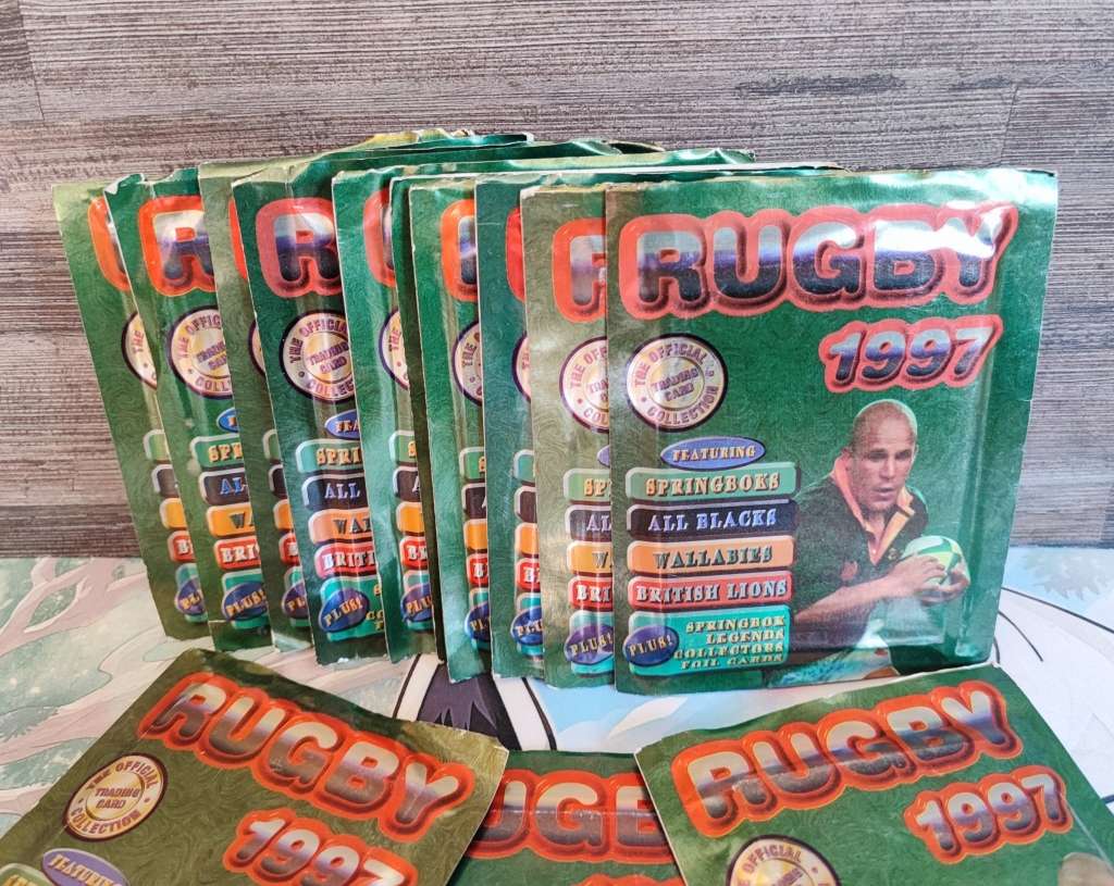 1997 Panini Rugby Collectible Cards(Bid per packet)
