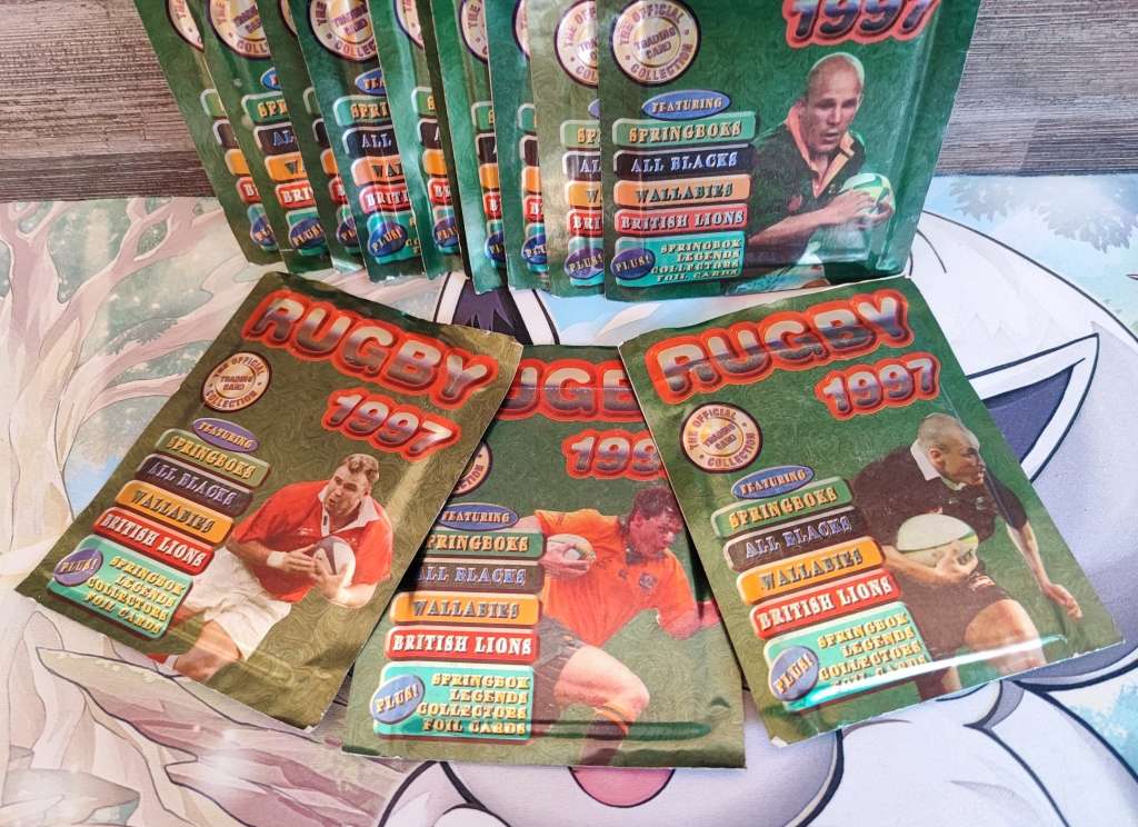 1997 Panini Rugby Collectible Cards(Bid per packet)