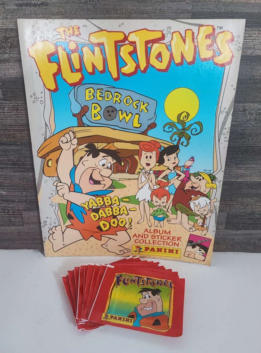 1994 Panini The Flinstones Sticker Album & Collectible Stickers