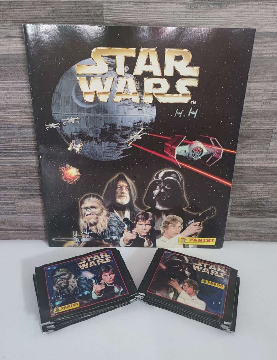 1996 Panini Star Wars Sticker Album & Collectible Stickers