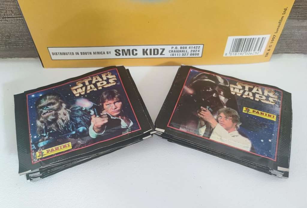 1996 Panini Star Wars Sticker Album & Collectible Stickers