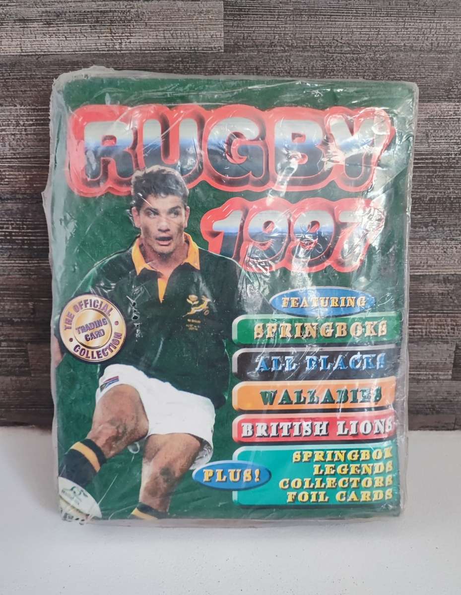 1997 Panini Rugby Collectible Cards(Factory sealed box)