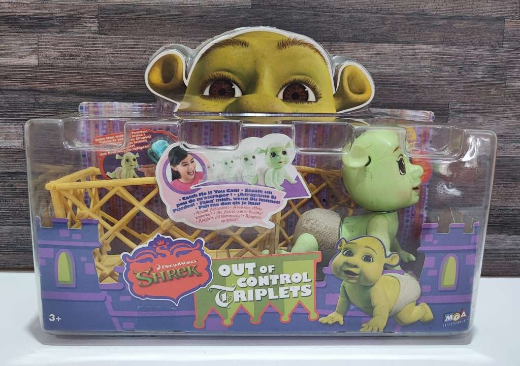 2007 Shrek Out Of Control Triplets Playpen