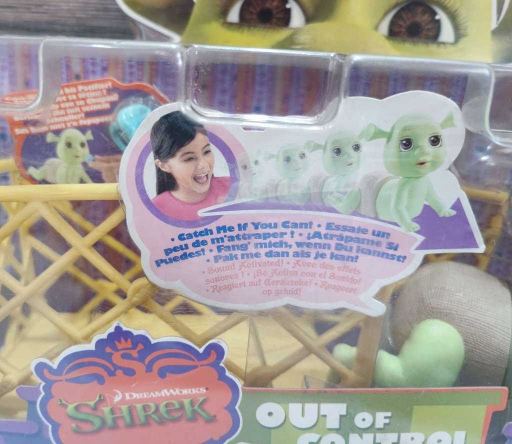 2007 Shrek Out Of Control Triplets Playpen