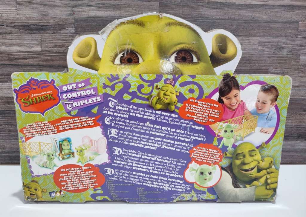 2007 Shrek Out Of Control Triplets Playpen