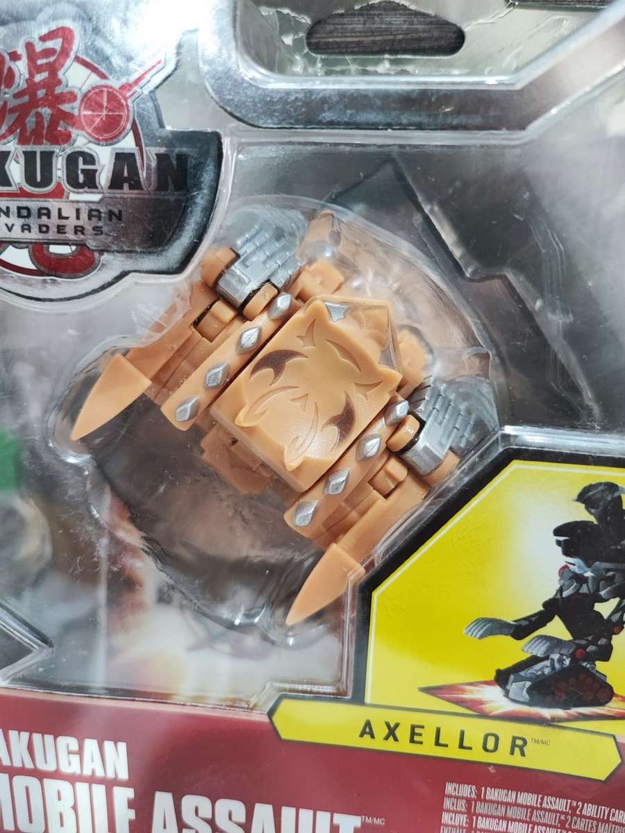 Bakugan Combo - Axellor and Bakasuper