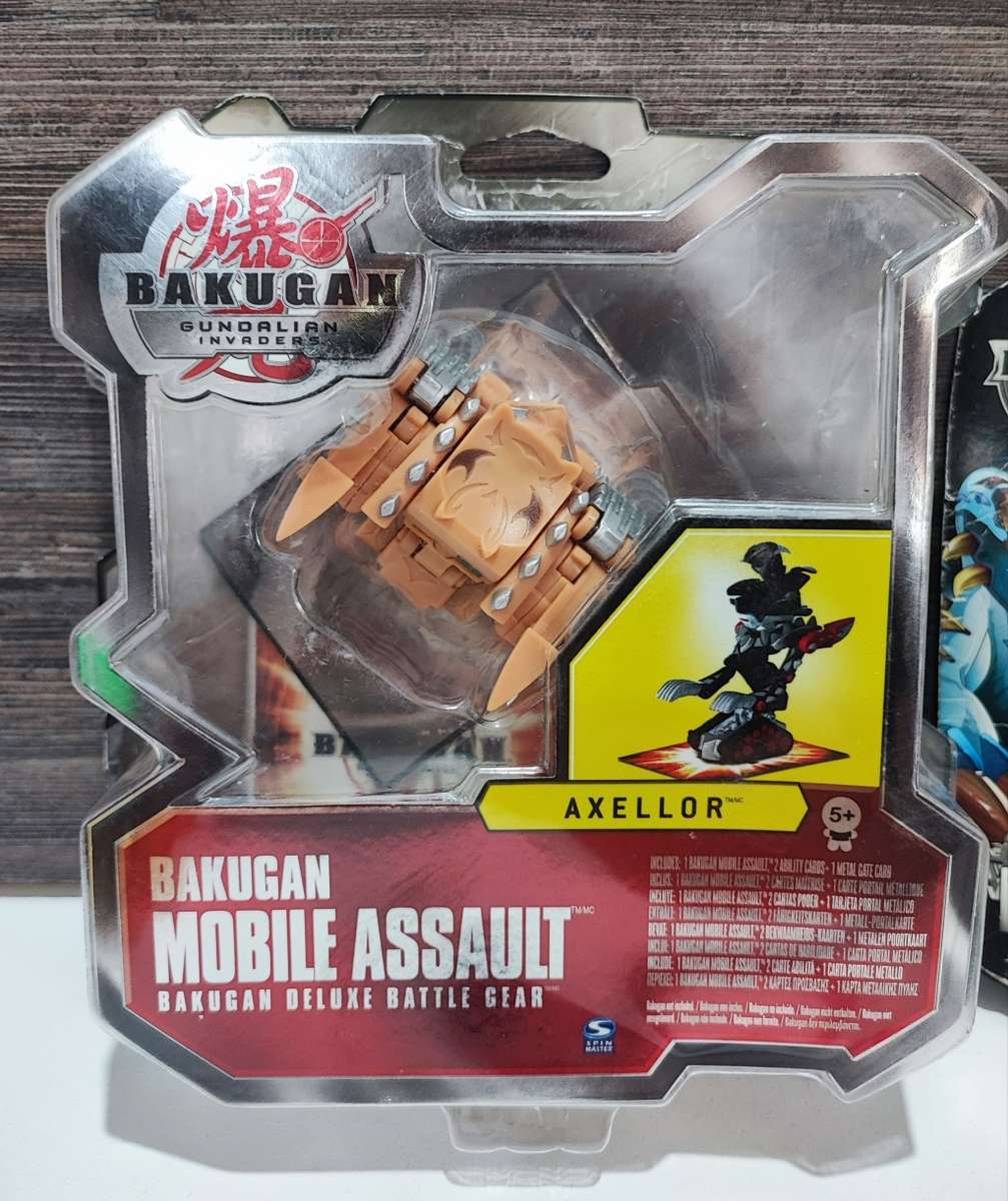 Bakugan Combo - Axellor and Bakasuper