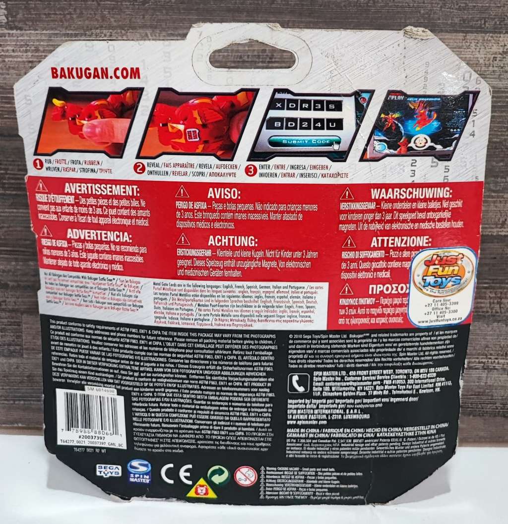 Bakugan Character Pack - Lumagrowl