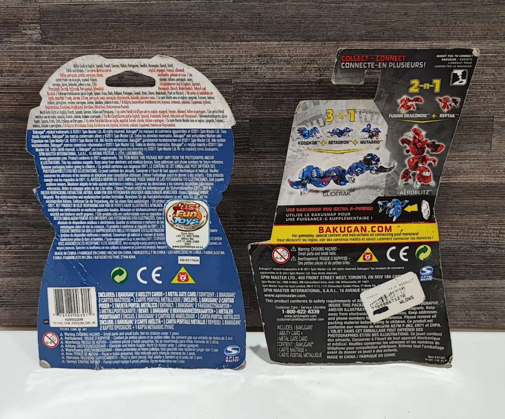 Bakugan Combo - Bacutactix and Mutabrid